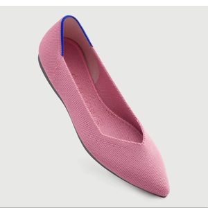 Rothy’s pink points in Rosebud. Size 8.5 EUC